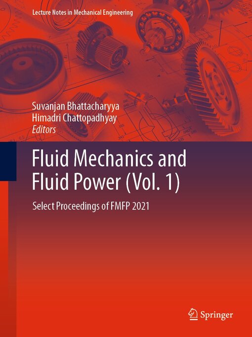 Title details for Fluid Mechanics and Fluid Power (Volume 1) by Suvanjan Bhattacharyya - Wait list